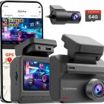 دوربین ثبت وقایع خودرو 4k DDPAI Z50 Pro جلو و عقب با کیفیت 4K+1080P