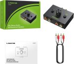 سوئیچ صدای استریوی R/L لینک‌فور LiNKFOR ، دو خروجی  پورت‌ ۴ - Image 2