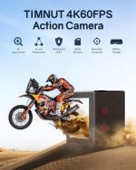 دوربین ورزشی اکشن TIMNUT با کیفیت 4K با سرعت 60 فریم بر ثانیه ضد آب 40 متری زیر آب - تصویر 6