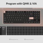 کیبورد مکانیکی بی‌سیم Keychron K13 Max با طراحی کم‌حجم - تصویر 9