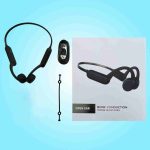 هدفون‌ هدایت استخوانی ضد آب Pine Tree Tools مدل X18 pro رنگ آبی - Image 8