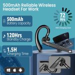 هدفون بی‌سیم حرفه‌ای برند Wireless City مدل YYK-520 - تصویر 9