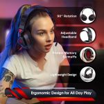 هدست بازی بی‌سیم PH3 برای PS5، PS4، Switch، PC، Mac  برند Awinnasey - تصویر 4