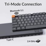 کیبورد مکانیکی بی‌سیم Keychron K13 Max با طراحی کم‌حجم - تصویر 7