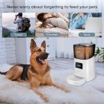 ظرف غذا خوری اتوماتیک گربه WOPET 6 لیتری برای گربه‌ها و سگ‌ها - Image 4