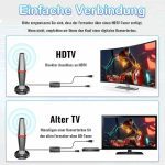 آنتن داخلی تلویزیون QGClearSO برای تلویزیون هوشمند 4K Ultra HD - Image 5