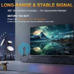 آنتن DVB T2، آنتن داخلی آنتن‌های DVB-T و DVB-T2 با تقویت‌کننده 4K 1080p - Image 4