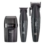 ماشین اصلاح موی سر و صورت شارژی وی جی ار مدل V-640 s3 مجموعه 3 عددی - Image 5