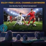 آنتن DVB T2، آنتن داخلی آنتن‌های DVB-T و DVB-T2 با تقویت‌کننده 4K 1080p - Image 5