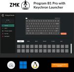 کیبورد Keychron  مدل B1 Pro فوق باریک ZMK/Launcher - Image 4