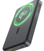 پاوربانک باسئوس وایرلس 10.000 میلی آمپر مگنتی مدل Baseus Airpow 2 Qi2 Magnetic
