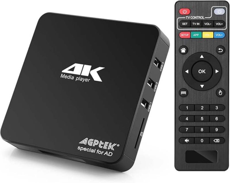 اندروید باکس با کیفیت 4K و فرکانس 60 هرتز AGPTEK - تصویر 2
