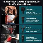 ماساژور تفنگی حرفه‌ای MASSAGE GUN مدل YE-720 - Image 8