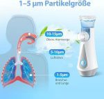 نبولایزر قابل حمل Mesh Nebulizer برند : JOSSIS مدل : JM-06802 - تصویر 6