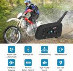 هدست بلوتوث کلاه ایمنی موتورسیکلت EJEAS V6 Pro 1200M - Image 7