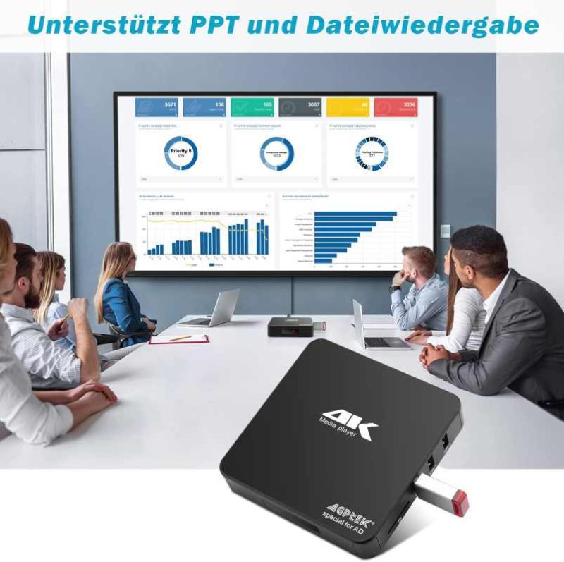 اندروید باکس با کیفیت 4K و فرکانس 60 هرتز AGPTEK - تصویر 3