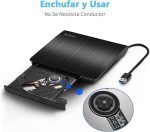 سی دی و دی وی دی رایتر CD/DVD اکسترنال Rodzon USB 3.0 - تصویر 4