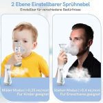 نبولایزر قابل حمل Mesh Nebulizer برند : JOSSIS مدل : JM-06802 - تصویر 5