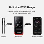 دماسنج بی‌سیم پخت و پز هوشمند بلوتوث ThermoMaven مدل P2 - Image 6