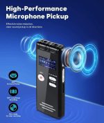 ضبط کننده صدای دیجیتال ۶۴ گیگابایتی NekSide با قابلیت پخش - تصویر 8