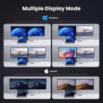 هاب  UGREEN مدل Revodok 206 (6 در 1) توان 100 وات دارای پورت 8K - Image 7