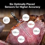دماسنج بی‌سیم پخت و پز هوشمند بلوتوث ThermoMaven مدل P2 - Image 5