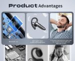 هدست بلوتوثی تک گوش برند VBJZO مدل YYK-530 - Image 4