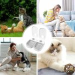ظرف غذای دو قلوی سگ و گربه  دارای زمانبندی - Image 2