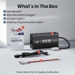 شارژر باتری لیتیوم-فسفر 14.6 ولت 10 آمپر Timeusb با قابلیت شارژ سریع - تصویر 4
