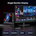 هاب  UGREEN مدل Revodok 206 (6 در 1) توان 100 وات دارای پورت 8K - Image 6