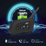 هدست بلوتوث کلاه ایمنی موتورسیکلت EJEAS V6 Pro 1200M - Image 4