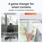 پرده باز کن هوشمند برند SwitchBot U RAIL 3 - تصویر 3