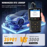 دیاگ خودرو اسکنر کد خوان OBD2 برند JINZHOUTEK مدل V800 - تصویر 2