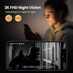 زنگ درب تصویری هوشمند  BOIFUN 2.4G WiFi - تصویر 4