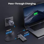 هاب  UGREEN مدل Revodok 206 (6 در 1) توان 100 وات دارای پورت 8K - Image 5