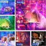 پروژکتورشفق قطبی اسپیکردار بلوتوثی Homme Star - تصویر 2