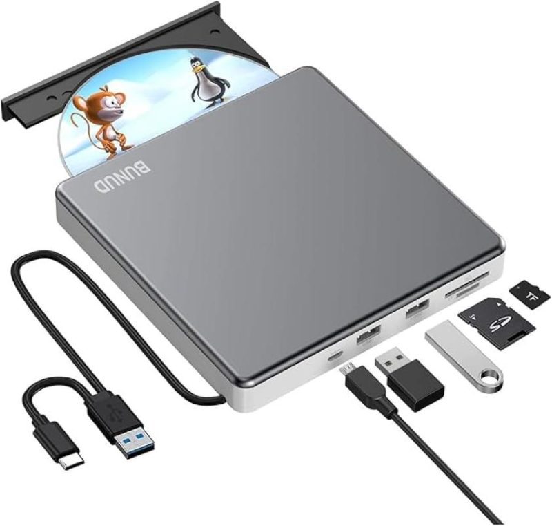 درایو دی‌وی‌دی اکسترنال، USB 3.0 و Type-C - Image 8