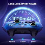 دسته بازی ECHTPower Switch 2، کنترلر بی‌سیم 2025 با RGB/ماکرو/شیفت/توربو/ویبره - Image 10