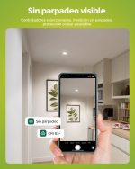 بسته 20 تایی چراغ‌های سقفی توکار LED باتری خور برند Fondiiz دارای سه حالت نوردهی - Image 2