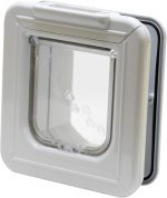 درب تردد سگ و گربه فلپ میکروچیپ الیت CAT MATE مدل 355W با تایمر دیجیتال و نمایشگر LCD - تصویر 11