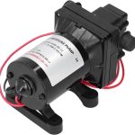 پمپ آب هیدرولیک دیافراگمی فشار آب متغیر Aramox مدل NMDP42-G30-55-12 همراه با فیلتر