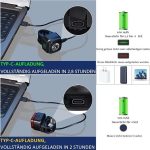 چراغ عقب وجلو دوچرخه شارژی برند Jiraewh مدل LR-06F - تصویر 6
