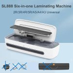 دستگاه لمینت و پرس SL888 سایز A3 - تصویر 9
