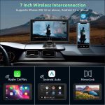 مانیتور 7 اینچی داشبورد Essgoo بلوتوثی دارای کارپلی - تصویر 7