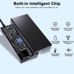 شارژر۹۰ واتی برای لپ‌تاپ‌های HP Lenovo Dell Acer Asus Toshiba Samsung Sony Fujitsu MSI Medion IBM - Image 7