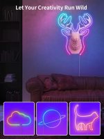 ریسه هوشمند نئون فلکسی RGB+IC برند MMEEVT سایز 6 متری - تصویر 9