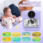 دوربین عکاسی کودک برند CalineGam مدل ABS-688 ۴۸ مگاپیکسلی با کارت ۳۲ گیگابایتی - تصویر 7