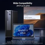 دانگل بلوتوثی شبکه USB وای‌فای ۶ پورت UGREEN AX900 - Image 4