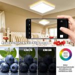 چراغ سقفی HABOWN پک دو عددی LED 24 وات 3200 لومن - تصویر 8