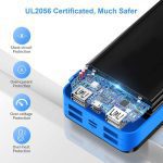پاوربانک 26800 میلی‌آمپر خورشیدی Pusiou PS-900 - تصویر 7